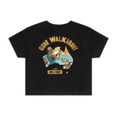 Cropped Tee - Black Thumbnail