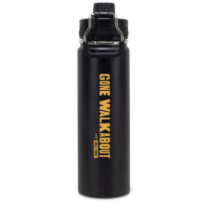 700ml Insulated Water Bottle - Black Thumbnail