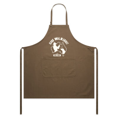 Canvas Cooking Apron - Brown Thumbnail
