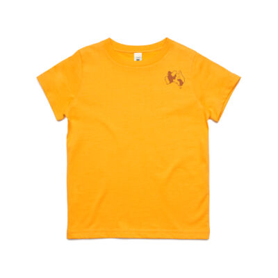 Kids Tee - Ochre Thumbnail
