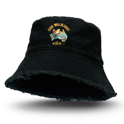 Rugged Bucket Hat - Black Thumbnail